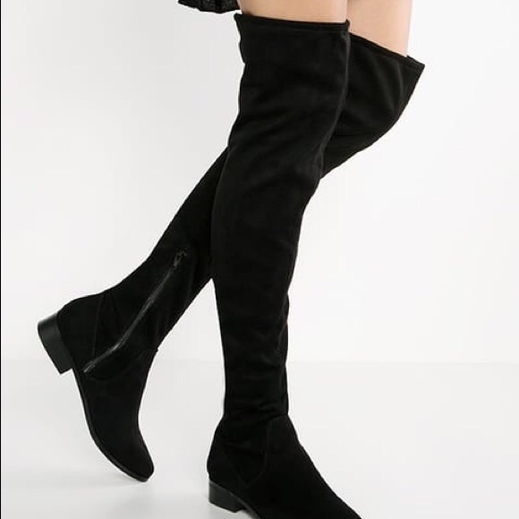 +SOLD+ ALDO // Elinna Flat Over The Knee Boots - Picture 3 of 4